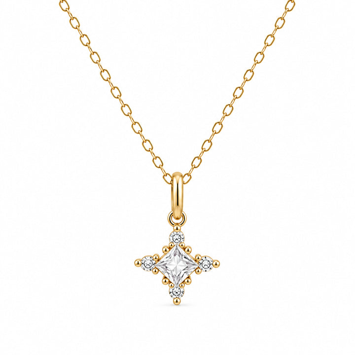 Lucrezia Starburst Pendant Necklace
