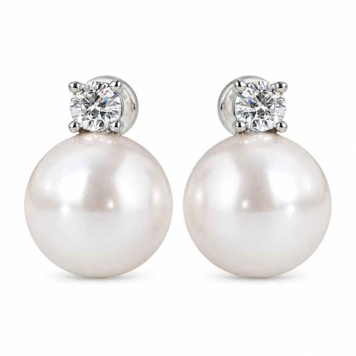Corinne Pearl Stud Earrings